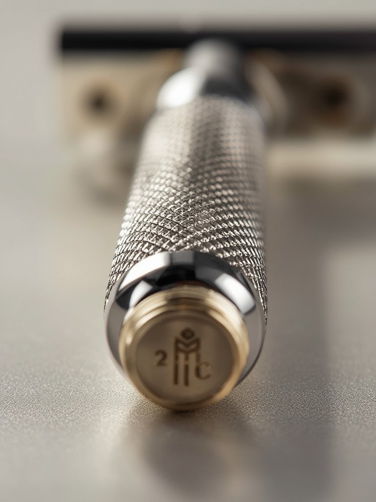 safety razor in action