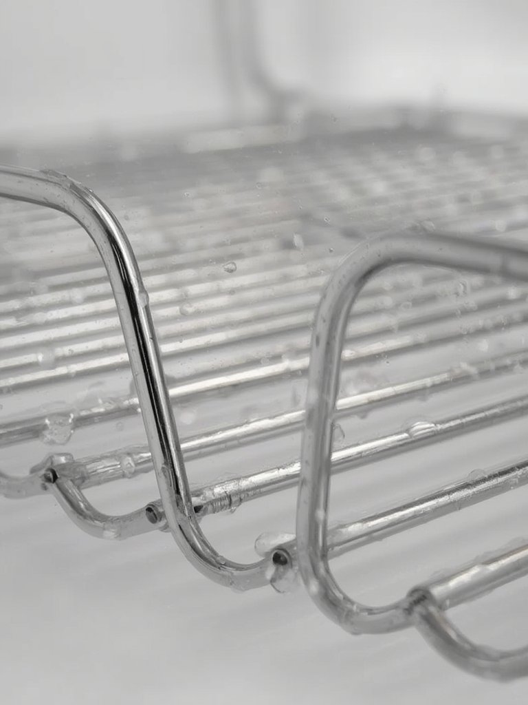 dish rack in action