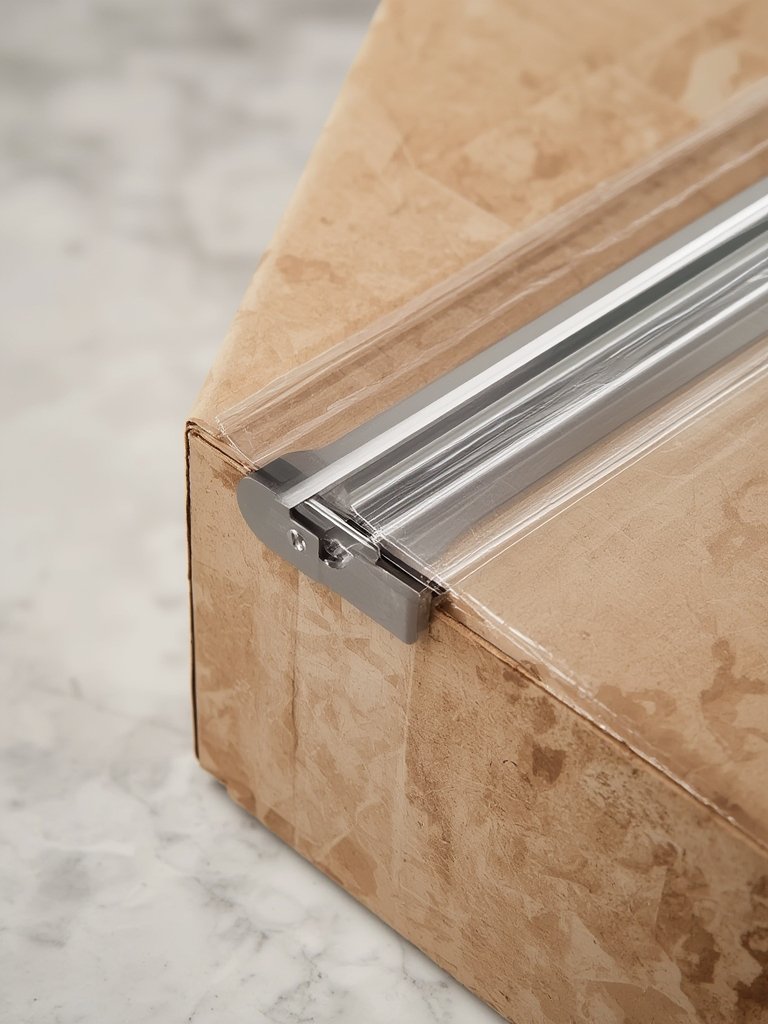 plastic wrap in action