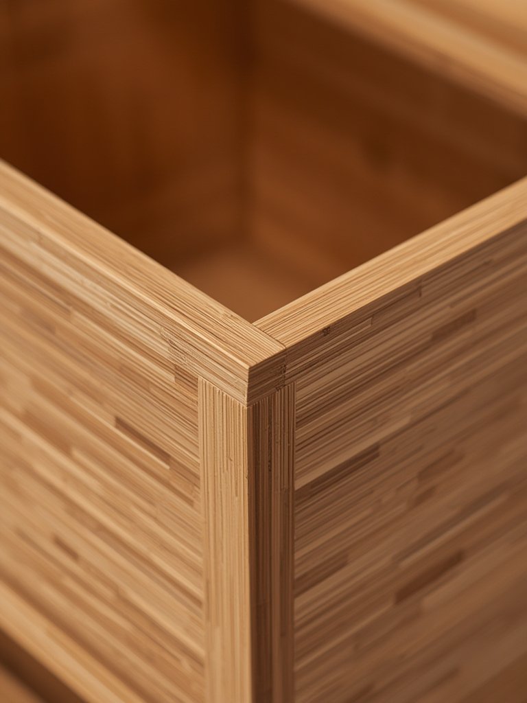 bamboo organizer in action