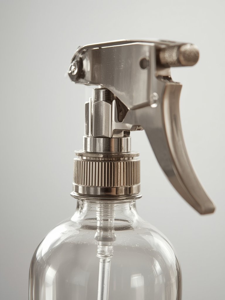 oil sprayer in action