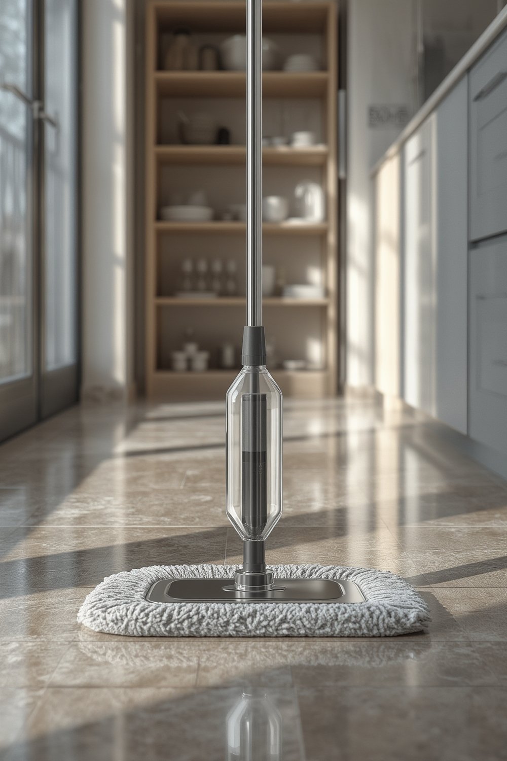 spray mop product view
