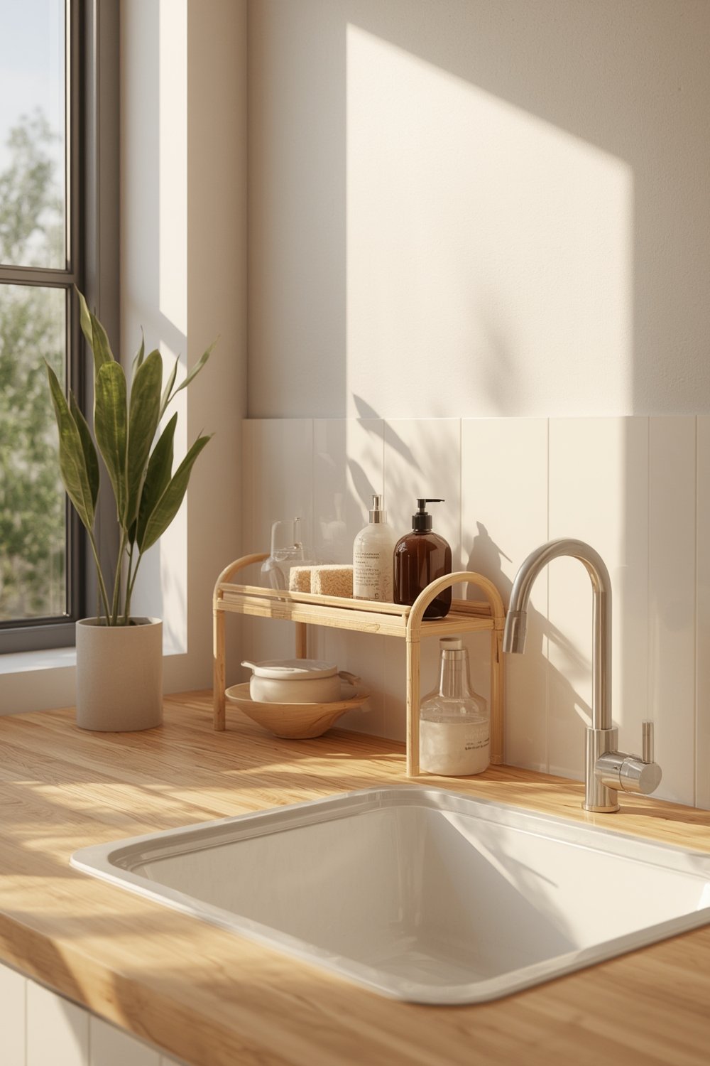 Bamboo Sink Shelf: 7 Expert Steps for Real Space-Saving 2026 2 bamboo sink shelf in action