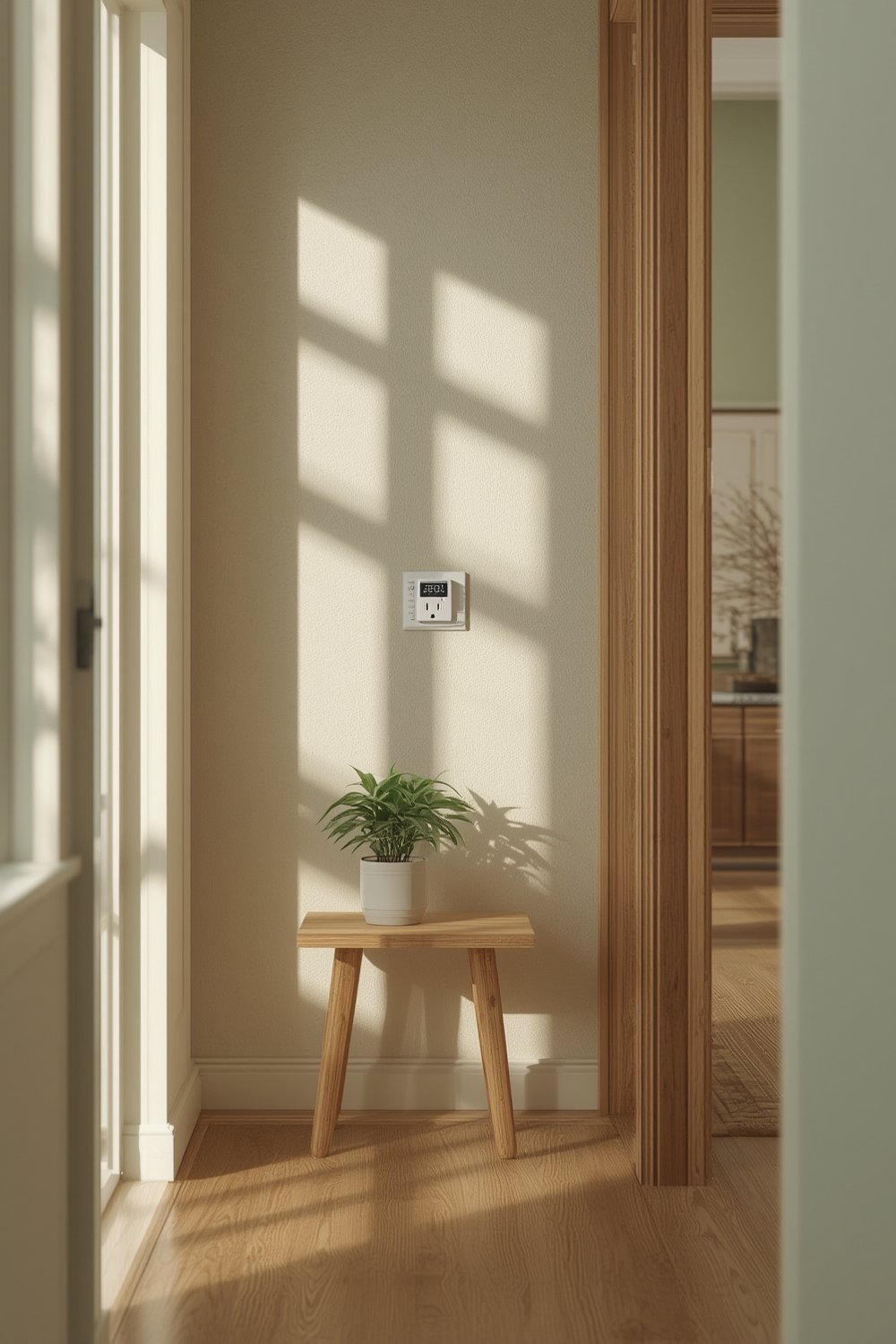 carbon monoxide gas detector in action