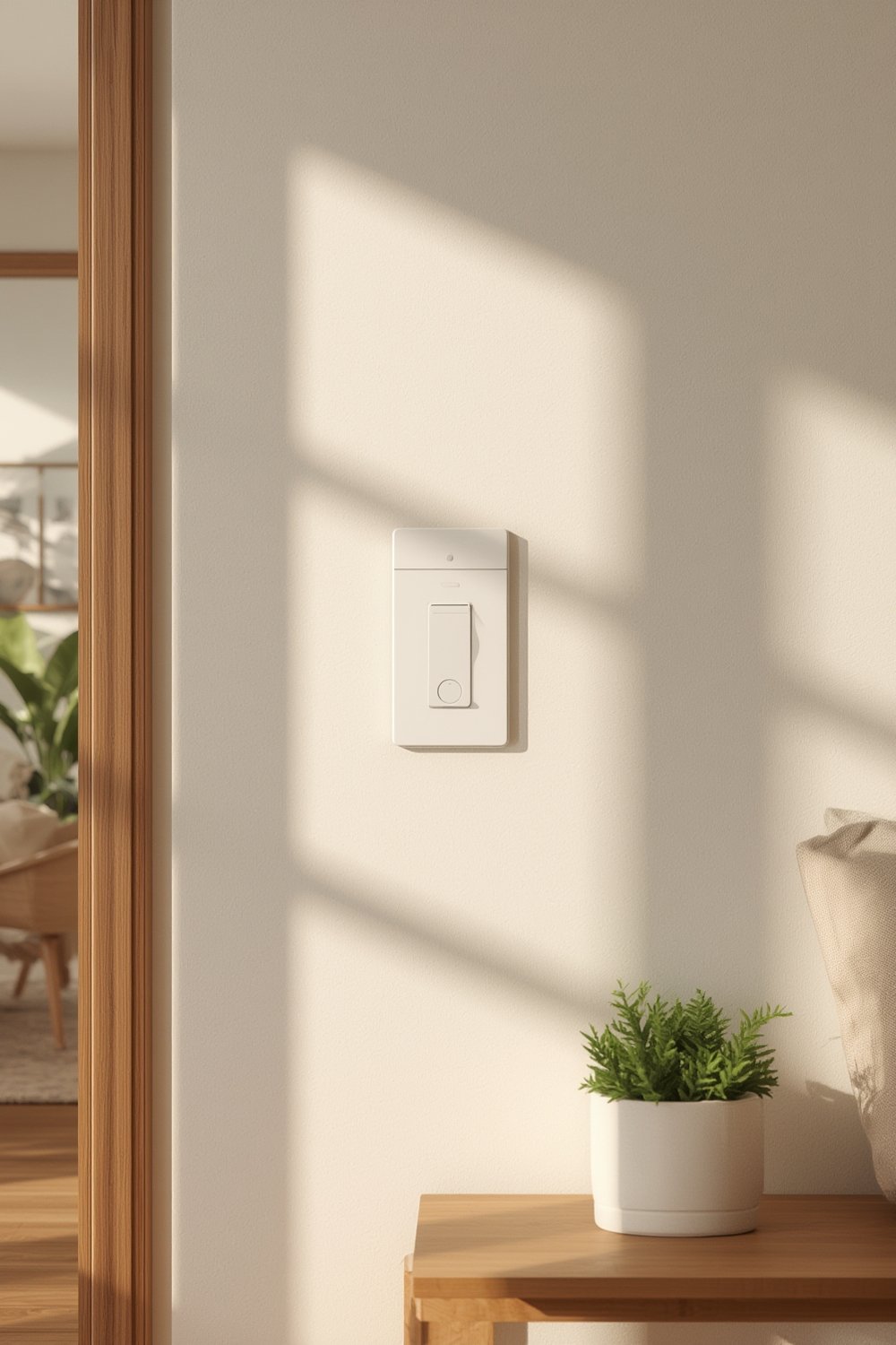 kasa smart dimmer switch in action