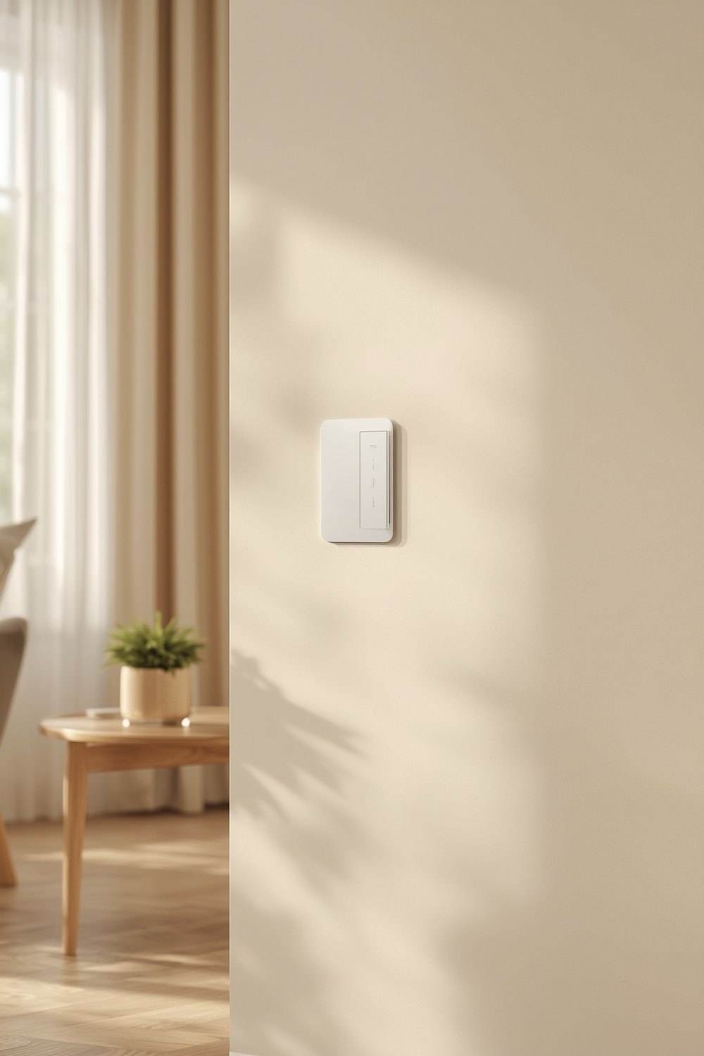 lutron smart light switch in action