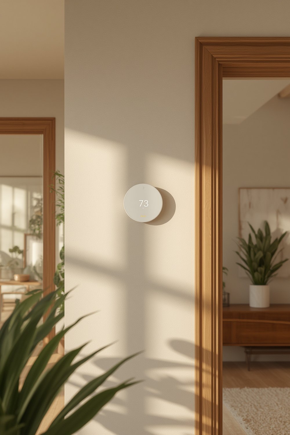 sensi smart thermostat in action
