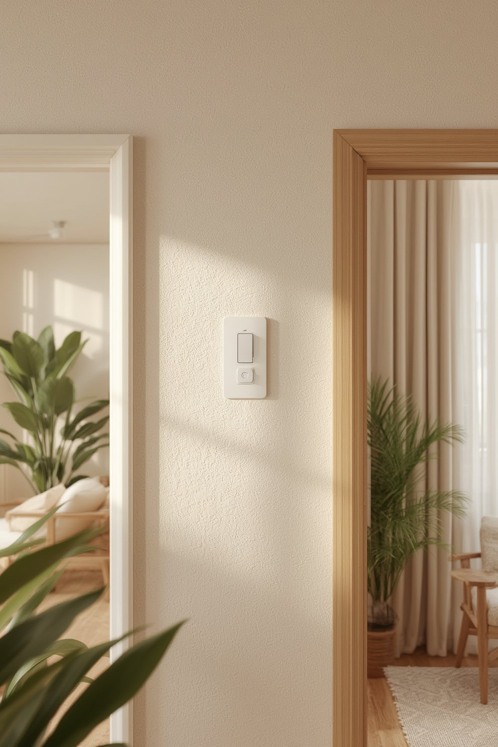 smart ceiling fan switch in action